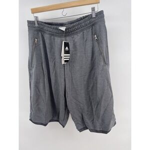 Adidas Street Fleec Shorts - Brand New - Men's Xl Gray